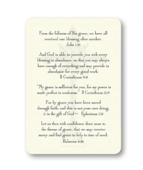 Verses on Grace Card