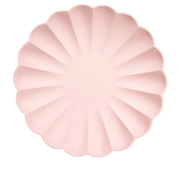 Pale Pink Simply Eco Dinner Plates