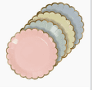 Pastel Canapé Plates