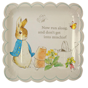 Peter Rabbit Scalloped Dinner Plates