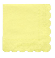 Yellow Beverage Napkins