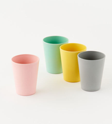 Pastel Bamboo Cups