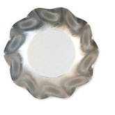 Satin Silver Wavy Appetizer/Dessert Bowls