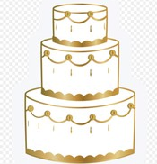 Wedding Cake Diecut Napkins