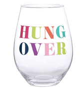 Hung Over Jumbo Wine Glass