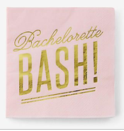 Bachelorette Bash Beverage Napkins