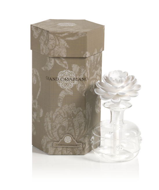 Grand Casablanca Porcelain Diffuser - White Rose