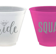 Bride Squad Shatterproof Cups