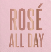 Rose All Day Beverage Napkin