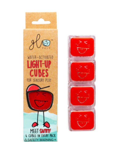 Sammy Red Light-Up Cubes