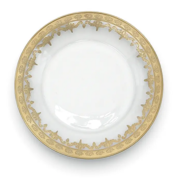 Vetro Gold Salad/Dessert Plate