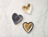 Marble Heart Trinket Tray