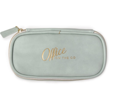 Office on the Go Seafoam Pouch
