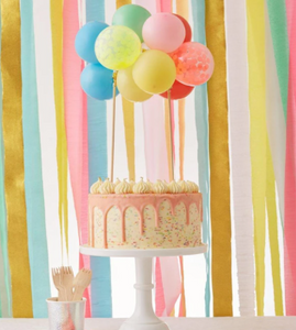 Balloon Cake Topper - Multi Color