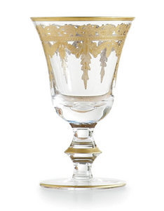 Vetro Gold Wine Glass