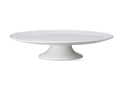 White Pedestal Cake Plate