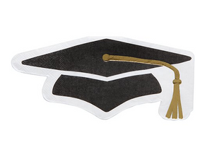 Graduation Hat Diecut Napkins