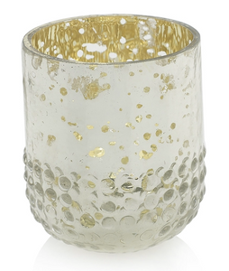 Array Cylinder Votive - Silver