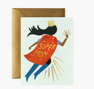 Super Mom Blue Card