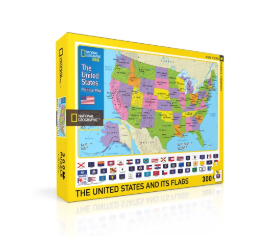The USA Kids Map Puzzle