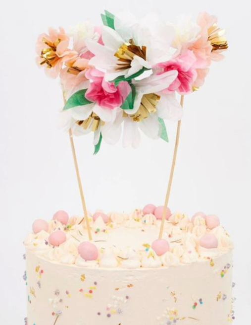 Flower Bouquet Cake Topper