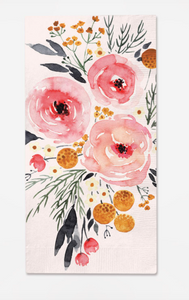 Blush Bouquet Guest Towels