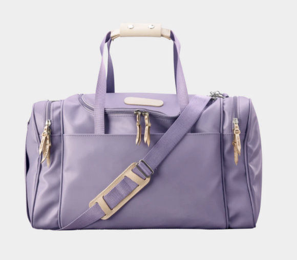 Medium Square Duffel - Lilac Coated Canvas