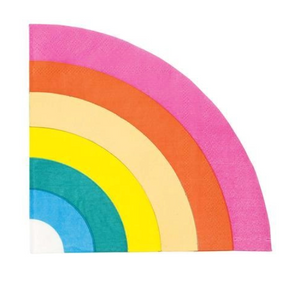 Rainbow Diecut Napkins