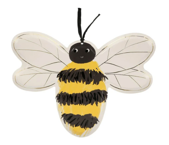 Bee Diecut Dinner Plates