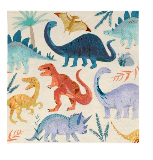 Dinosaur Kingdom Dinner Napkins