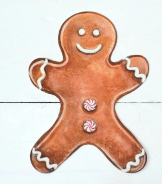 Gingerbread Man Table Accents