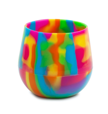 Silicone Stemless Wine Glass - Hippie Hops