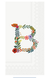 Floral Monogram Guest Napkins