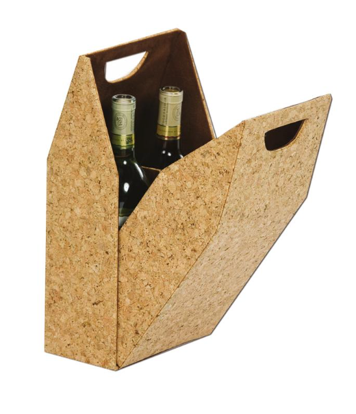 Double Bottle Cork Box