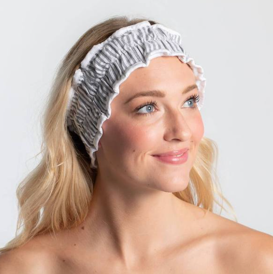 Seersucker Spa Headband