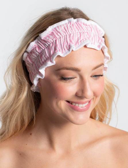 Seersucker Spa Headband