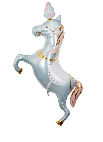 Circus Stallion Foil Balloon