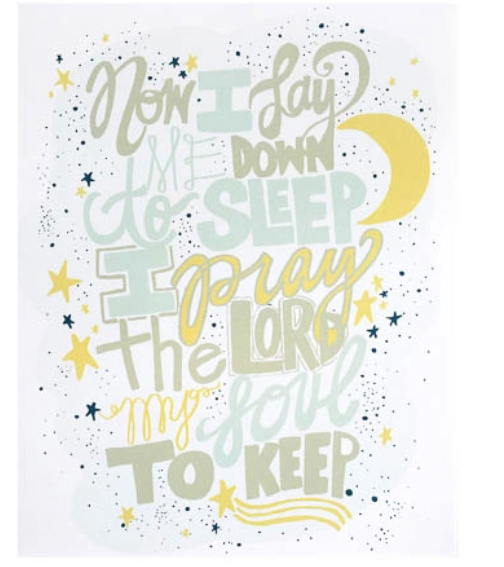 Sleeping Prayer Print