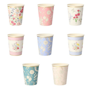 English Garden Party Cups