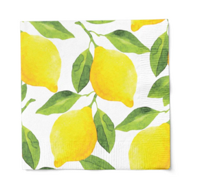 Lovely Lemons Beverage Napkins