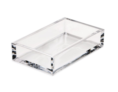 Acrylic Guest Towel Caddy