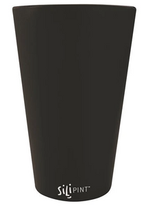 Silicone Pint Glass - Bouncy Black