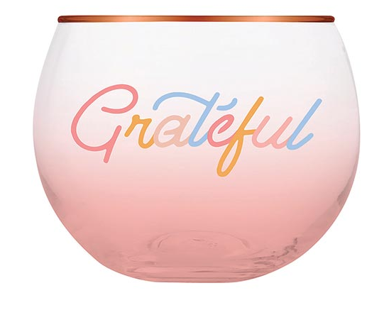 Grateful Roly Poly Glass