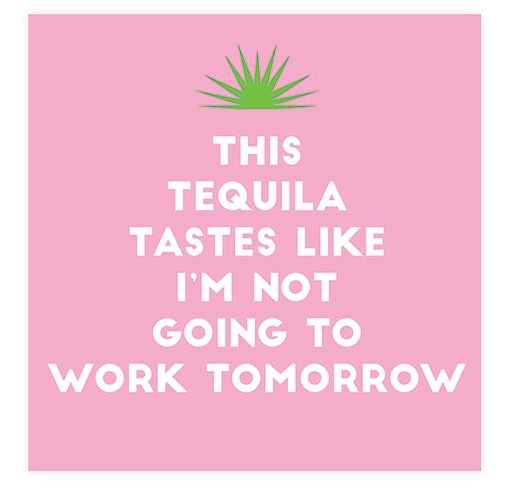 Tequila Tomorrow Beverage Napkins