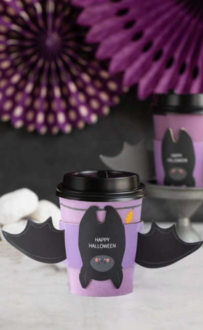 Bat Hugs To-Go Coffee Cups