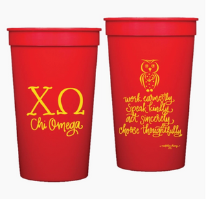 Sorority Stadium Cups