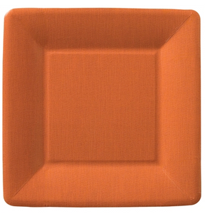 Classic Square Side Plates - Linen Terra