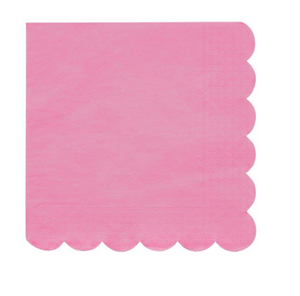 Deep Pink Dinner Napkins