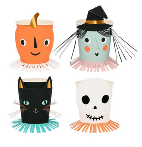 Vintage Halloween Cups