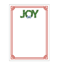Joy Boxwood Notepad